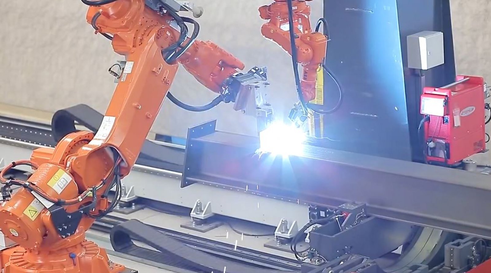 Robotik Boru-Kutu Profil 3D kesme & Delme & Assembly hattı